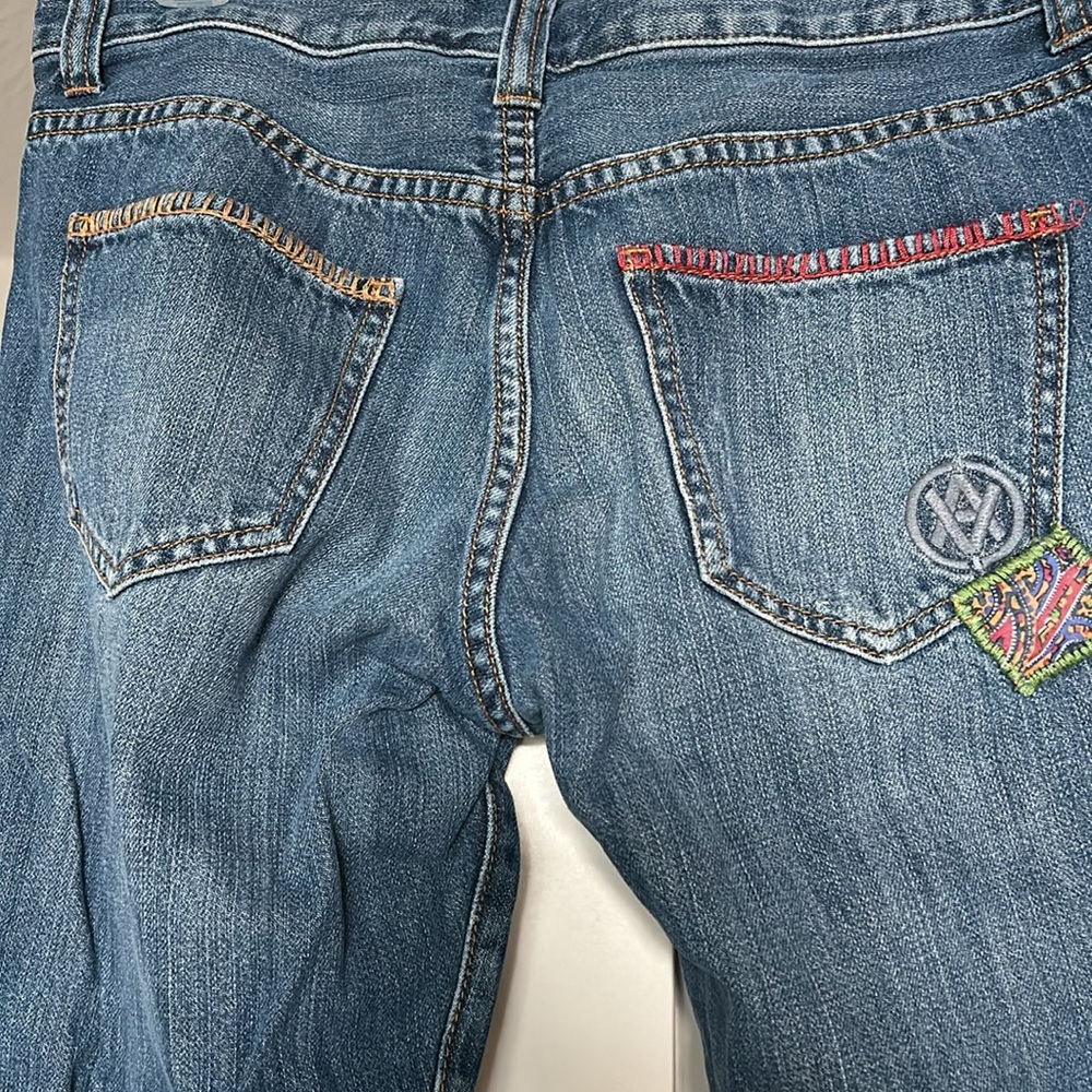 Cabi Capri Patchwork Jeans - image 3